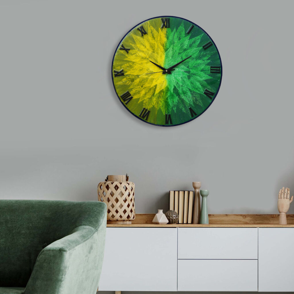 Exquisite Wooden Handmade Wall Clock Green With Yellowhttps://saanvionlinestore.com/product/exquisite-wooden-handmade-wall-clock-green-with-yellow-and-goldan-printed-acrylic-wall-clock-for-home-office-decorative-big-size-clock-16-inch/ And Golden Printed Acrylic Wall Clock for Home & Office Decorative Big Size Clock (16 Inch)