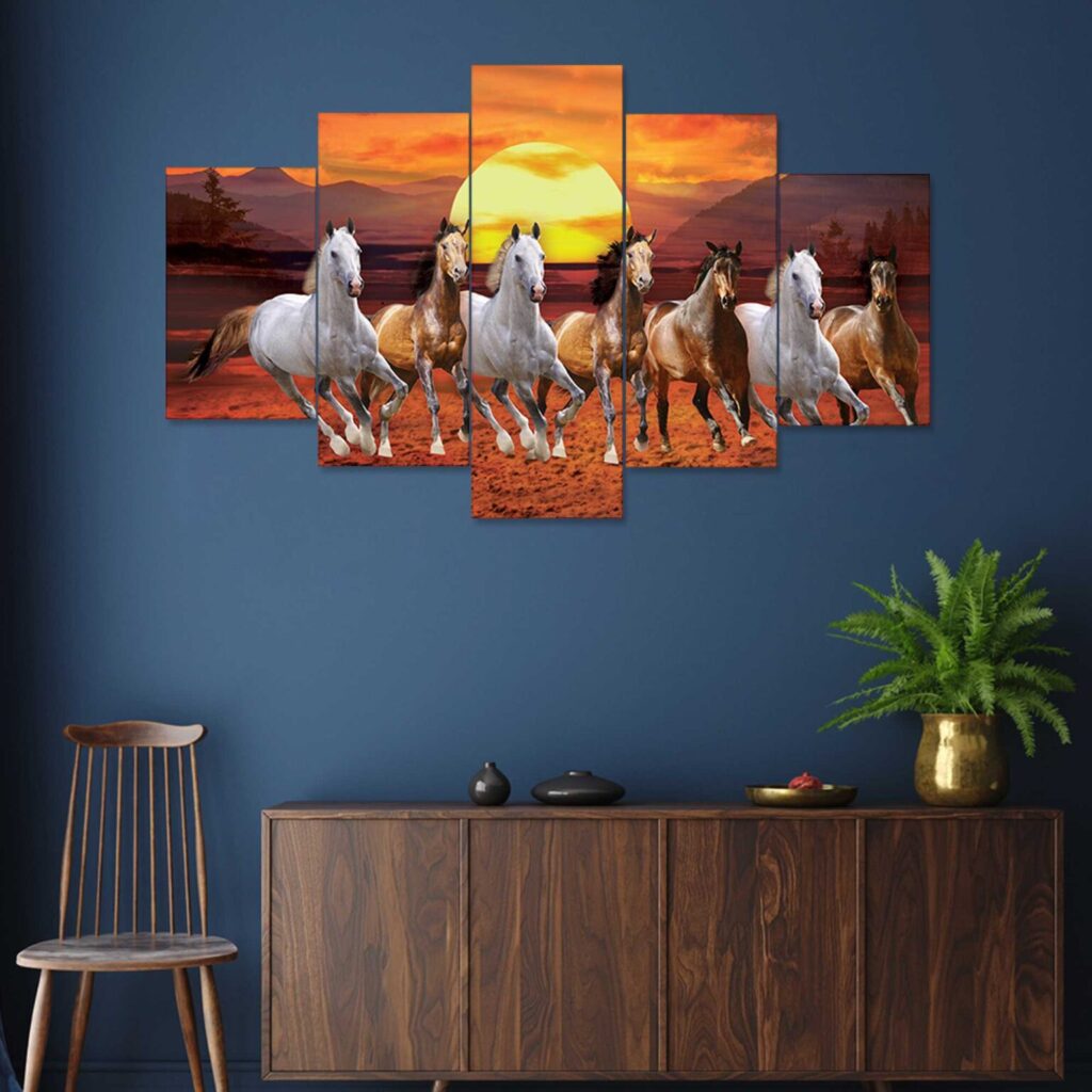 7 horse painting, seven horse painting,
7 horse picture