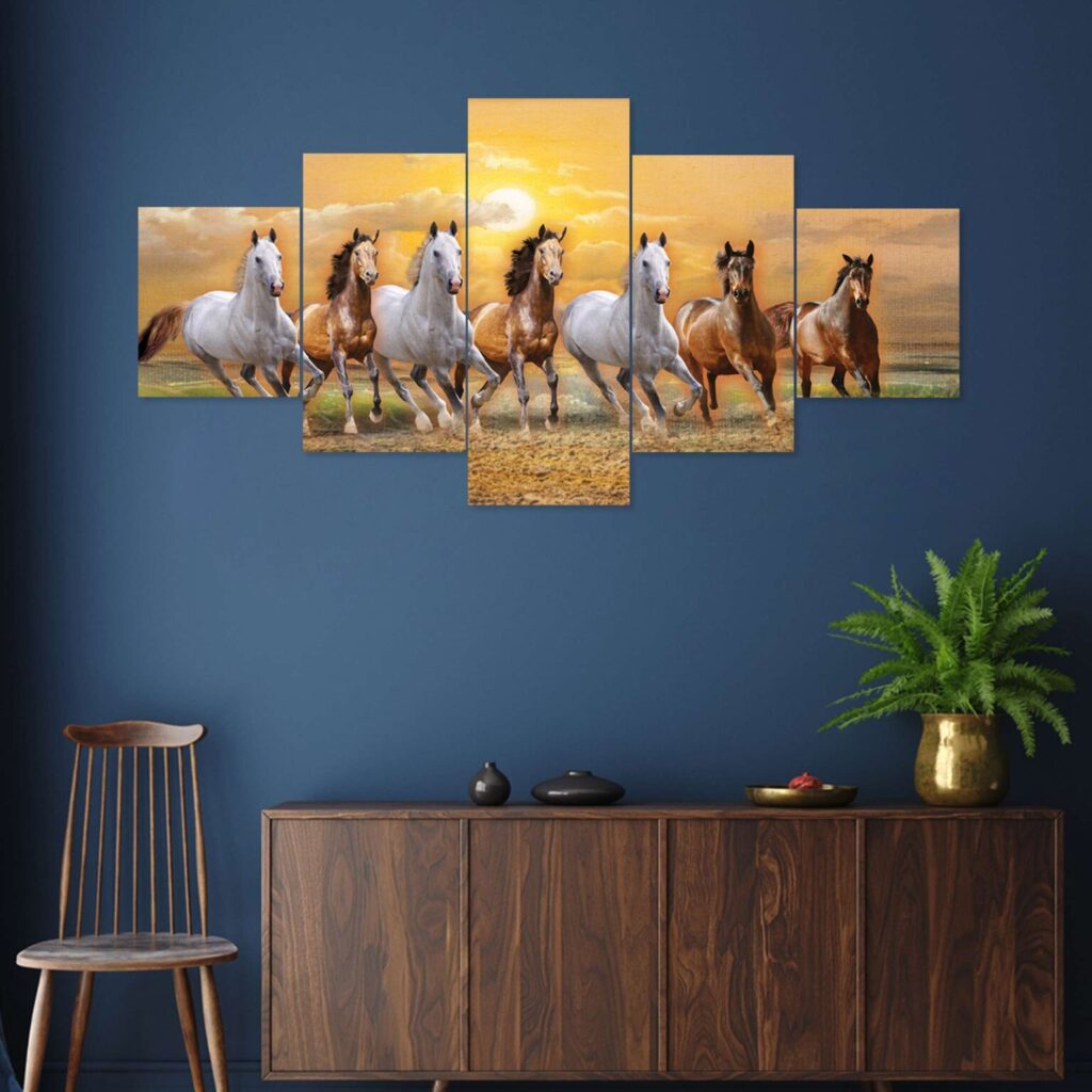 7 horse painting, seven horse painting,
7 horse picture